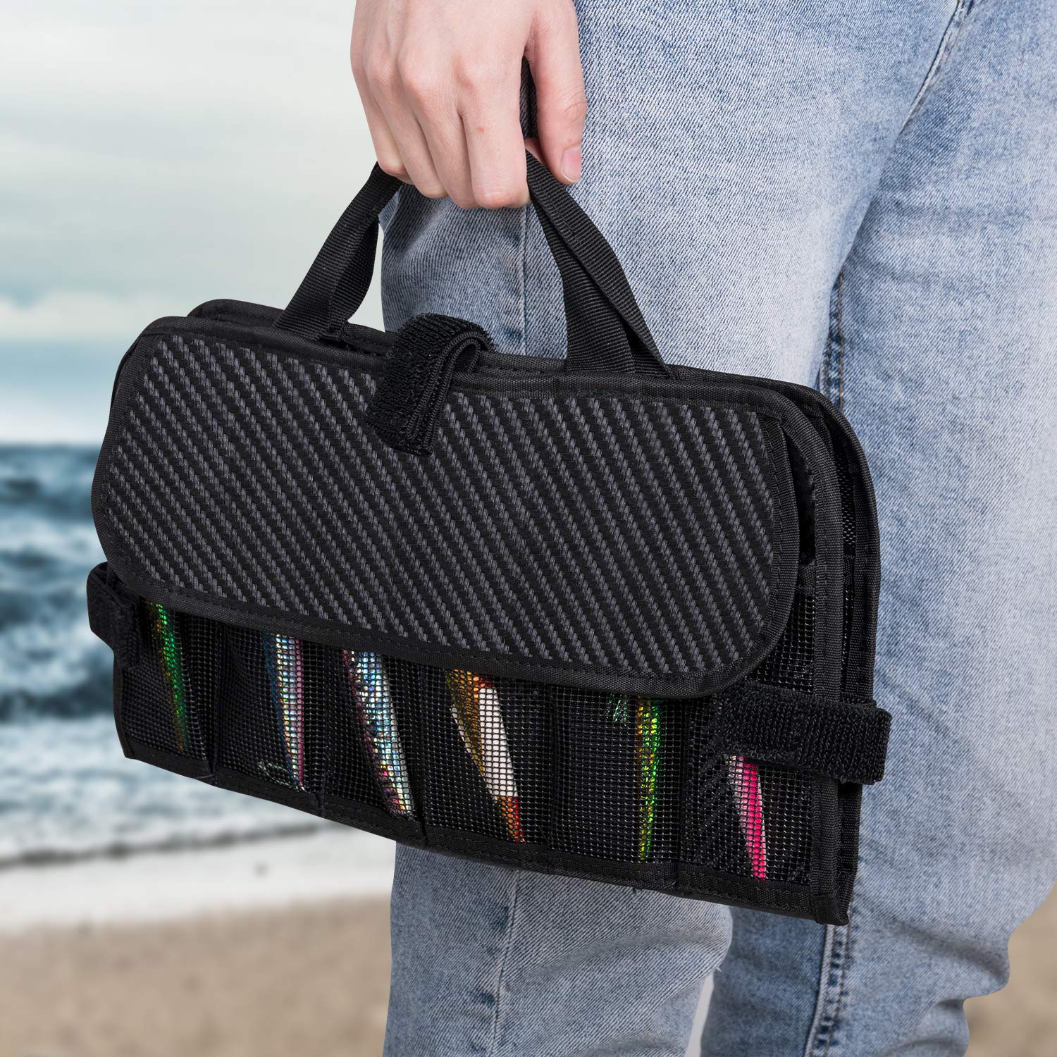 Fishing Lure Jig - Goture Fishing Jig Lure Bag-Durable Lure