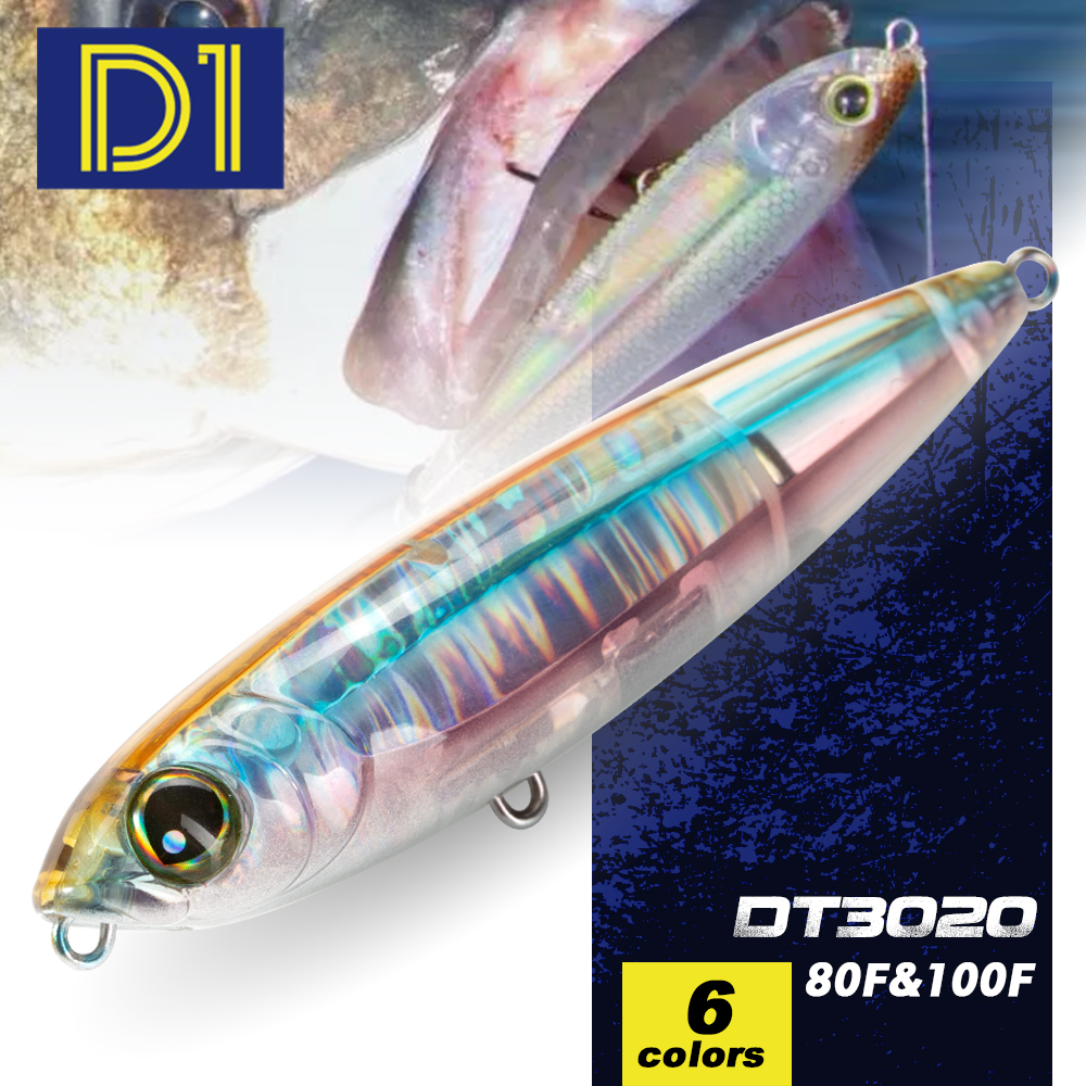 Fishing Lure Buzzbait - D1 Surface Fishing Lure 3DR Pencil