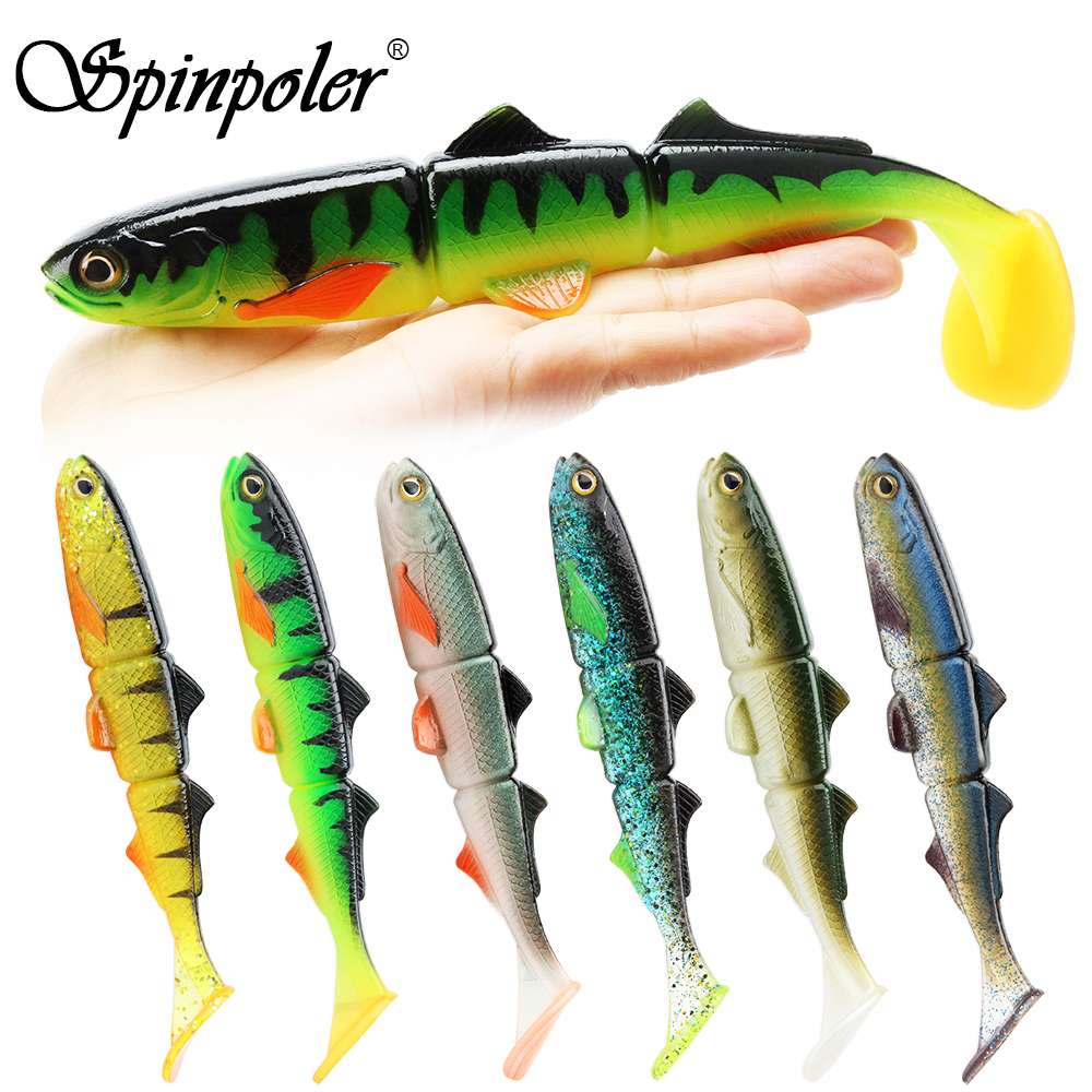 Fishing Lure Popper - Spinpoler 16cm/22cm Jointed Shad Pike Fishing
