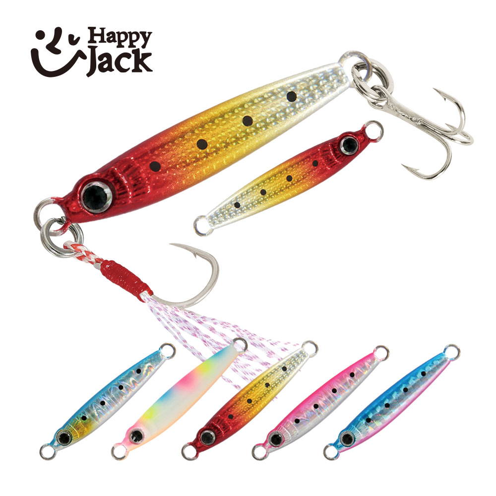 HappyJack new Micro Metal Jig  - Fishing Lure Spoon ulasan dan harga