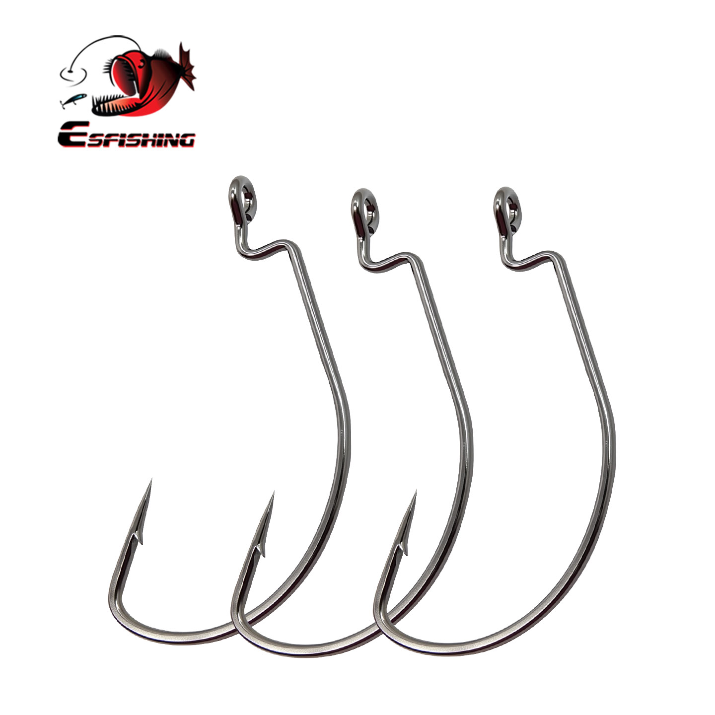 ESFISHING Offset Hook Carbon S - Fishing Lure Crankbait ulasan dan harga