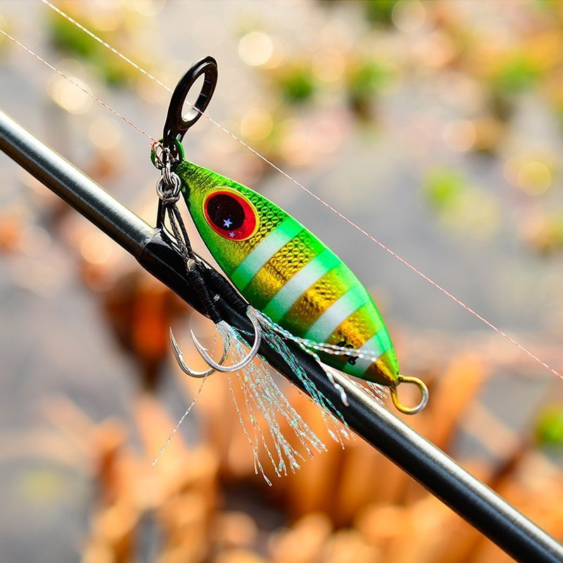 Metal Jig Spoon Lure 10-60g Fi - Fishing Lure Buzzbait ulasan dan harga