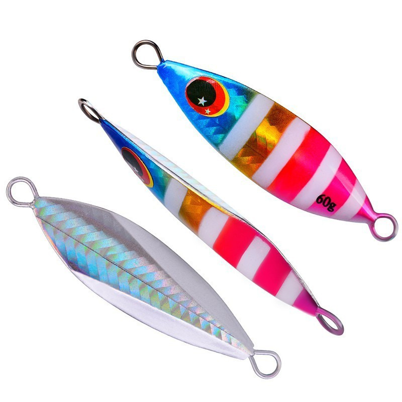 Metal Jig Spoon Lure 10-60g Fi - Fishing Lure Buzzbait ulasan dan harga