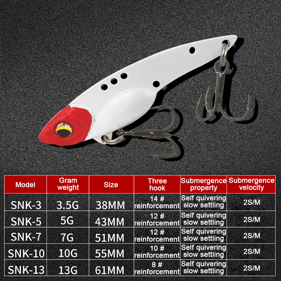 GOBYGO 3.5G-13G Metal VIB Fish - Fishing Lure Crankbait ulasan dan harga