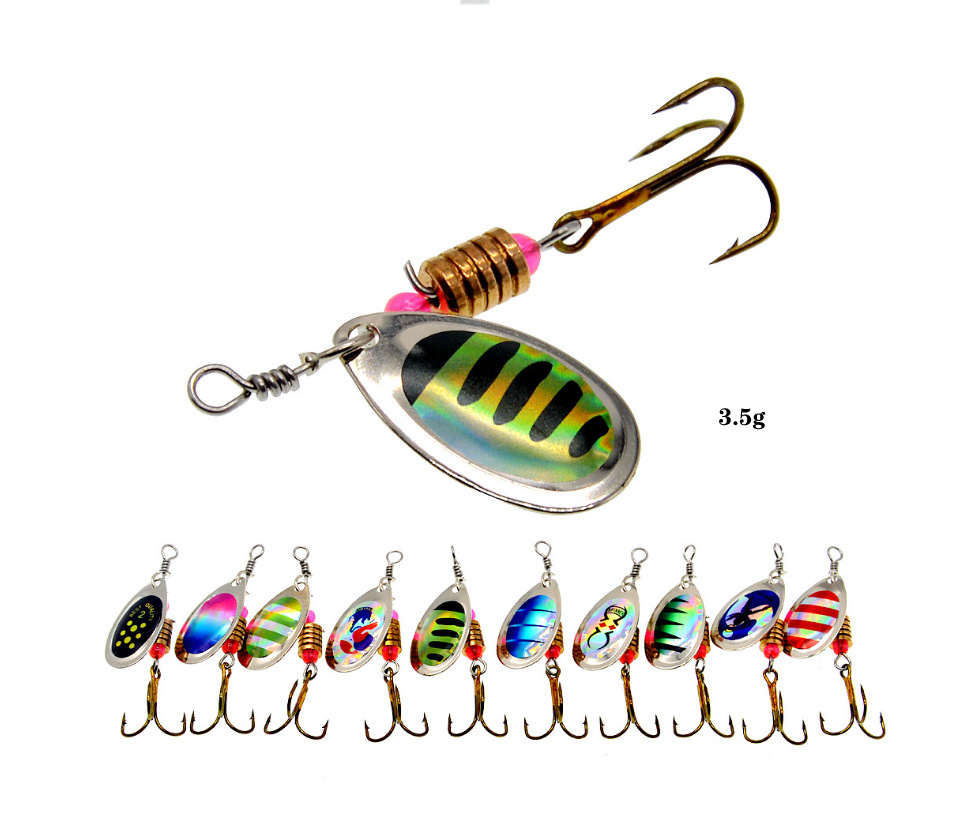 Newest Metal Spoon Spinner Fis - Fishing Lure Soft Plastic ulasan dan harga