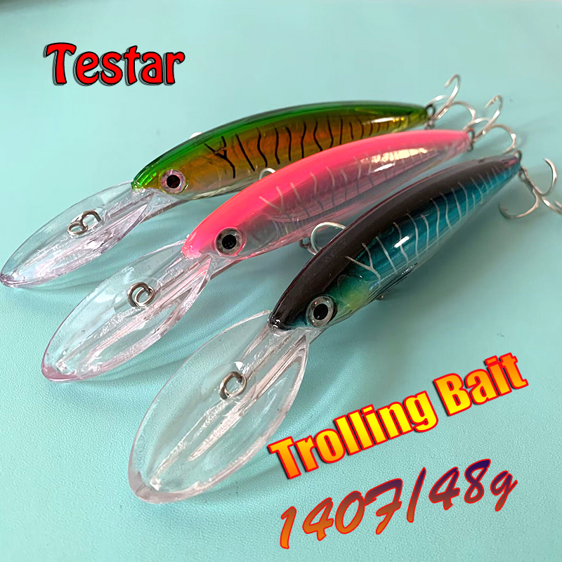 Testar Fishing Lure 140mm 48g  - Fishing Lure Buzzbait ulasan dan harga