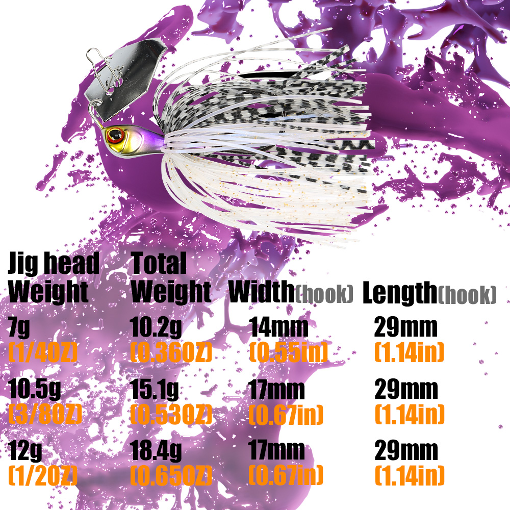 B&U Fishing Lure Chatter Bait  - Fishing Lure Blade Bait ulasan dan harga