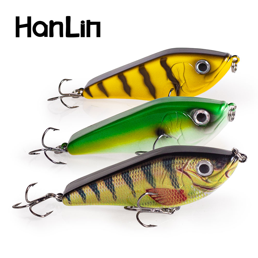 80mm/15.5g Muskies Jerkbait Pi - Fishing Lure Swimbait ulasan dan harga
