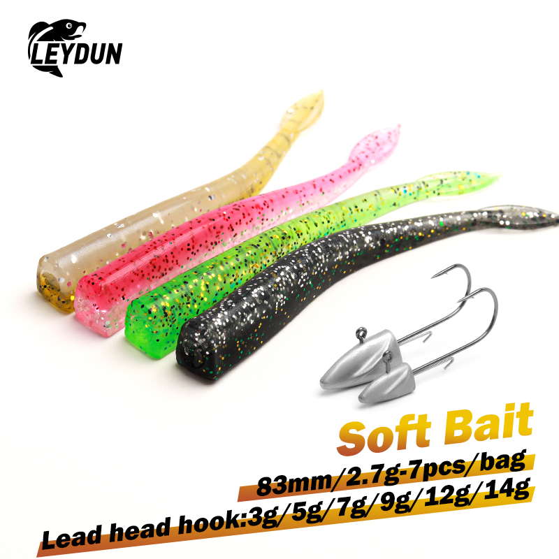 LEYDUN BR Soft Bait Fishing Lu - Fishing Lure Swimbait ulasan dan harga