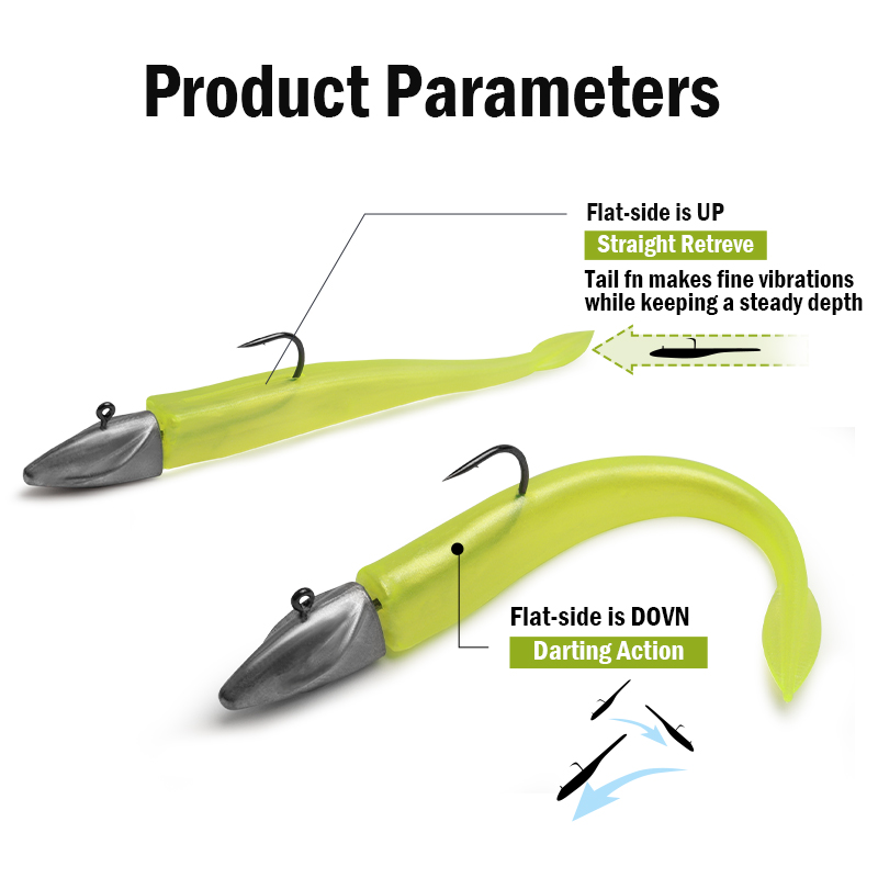LEYDUN BR Soft Bait Fishing Lu - Fishing Lure Swimbait ulasan dan harga