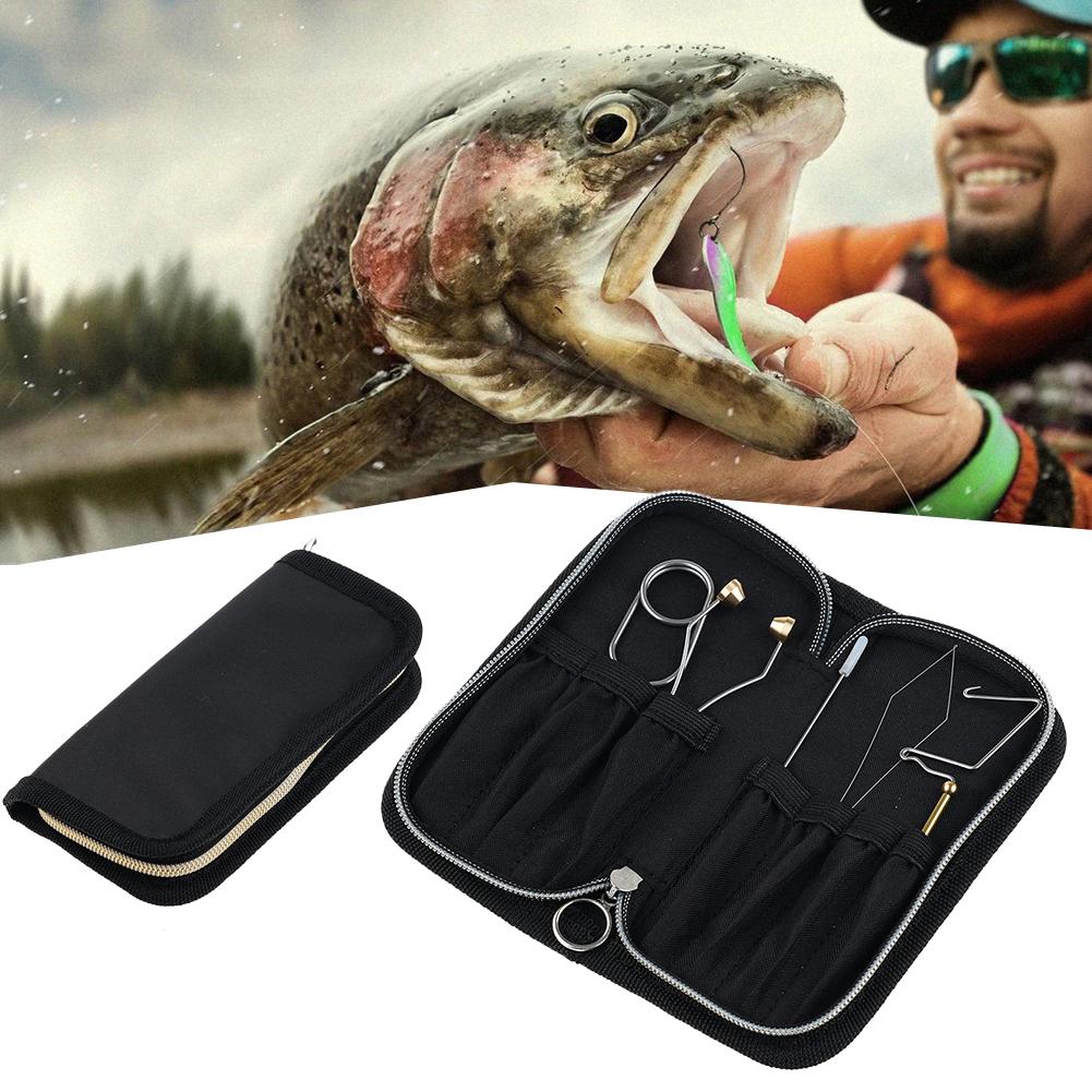 5 In 1 Fly Tying Tools Kit Fly - Fishing Lure Kit ulasan dan harga