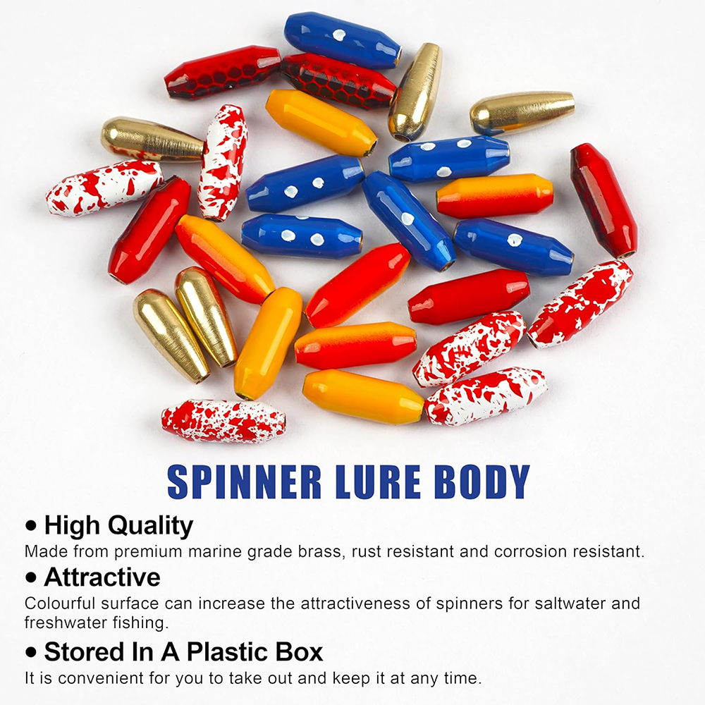 10pcs Fishing Brass Spinner Lu - Fishing Lure Spinner ulasan dan harga