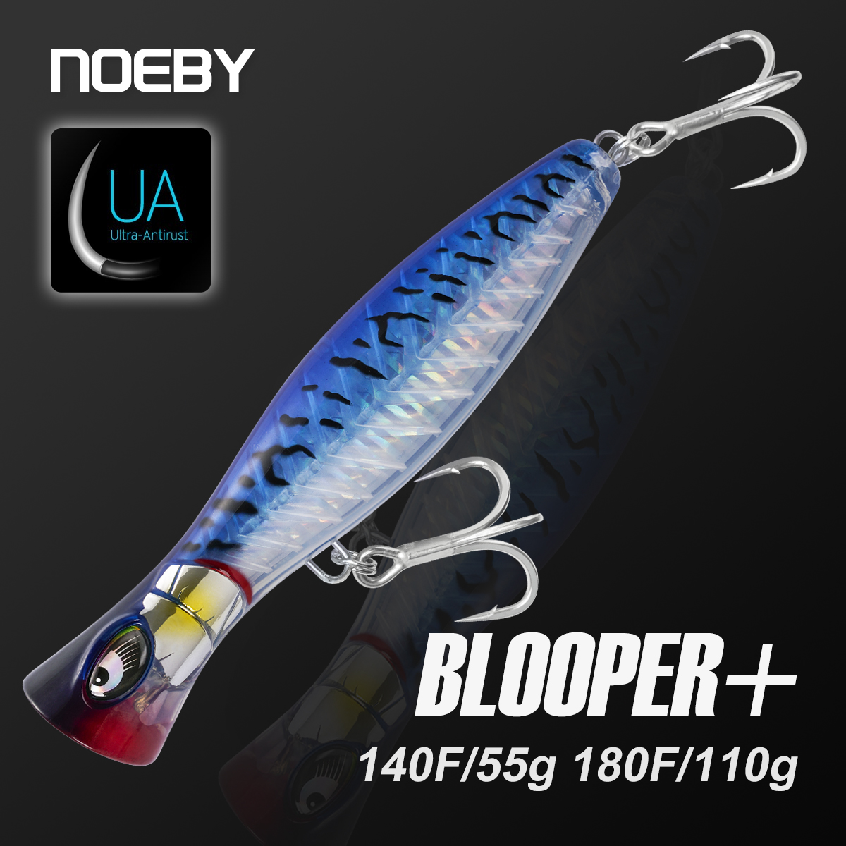 Noeby Blooper+ Popper Fishing  - Fishing Lure Popper ulasan dan harga