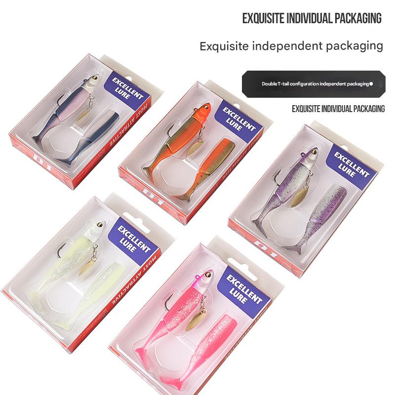 1Pcs Soft Swimbait Fishing Lur - Fishing Lure Blade Bait ulasan dan harga