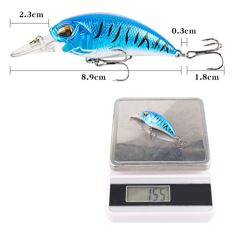 1 PCS 8.9cm15.5g Hot Model Fis - Fishing Lure Popper ulasan dan harga