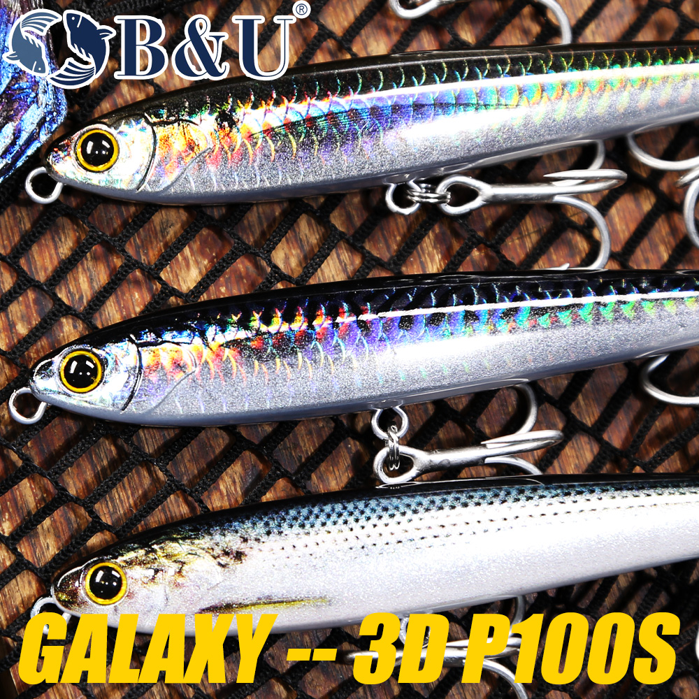 B&U Sinking Pencil Fishing Lur - Fishing Lure Jerkbait ulasan dan harga