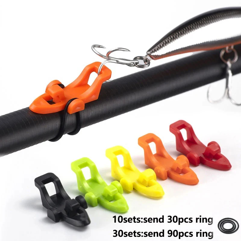 10pcs Fishing Rod Pole Hook Ke - Fishing Lure Jig ulasan dan harga