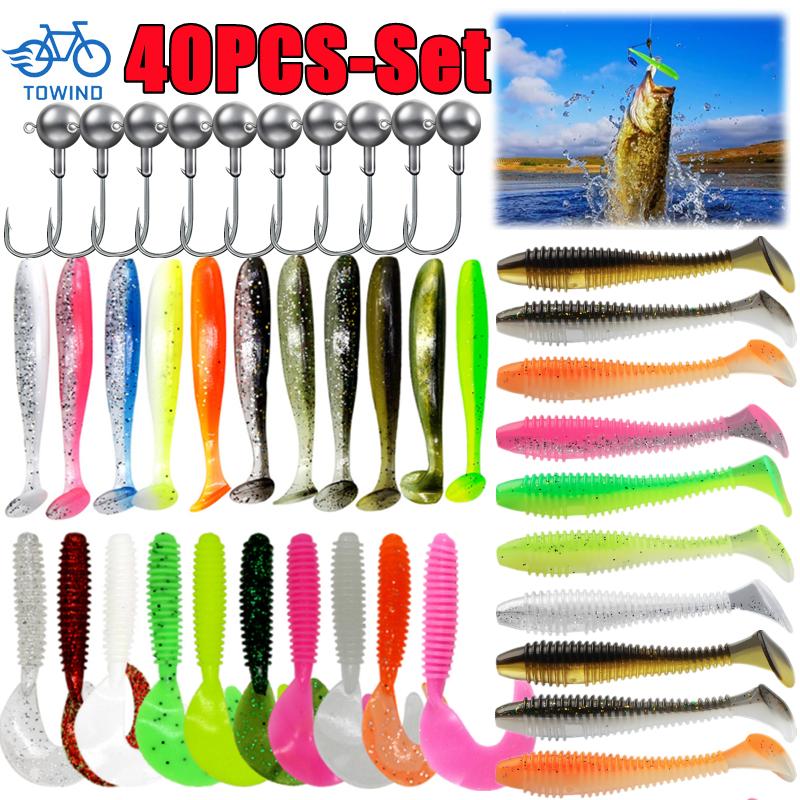 40/20/15PCS Soft Fishing Lures - Fishing Lure Crankbait ulasan dan harga