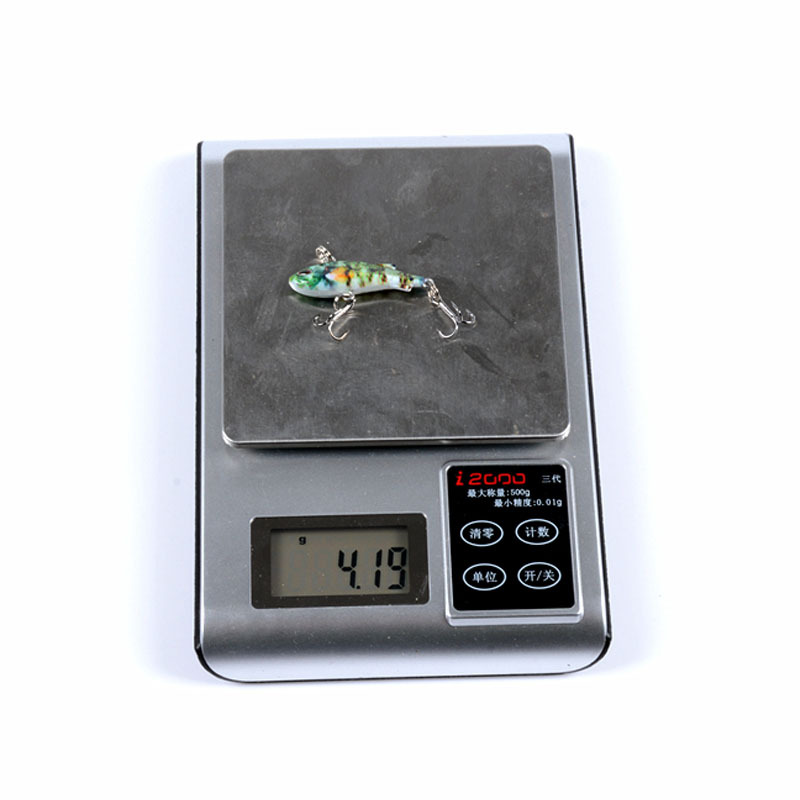 8pcs 4cm 4g Mini Lipless VIB F - Fishing Lure Crankbait ulasan dan harga