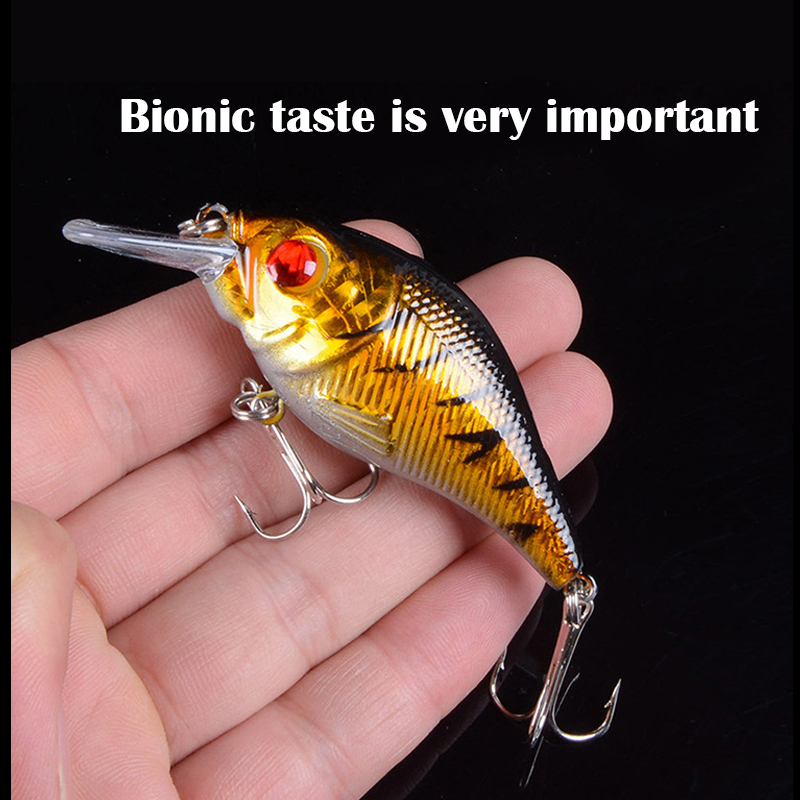 3D Eyes 7.5cm 10.2g Hard VIB L - Fishing Lure Crankbait ulasan dan harga