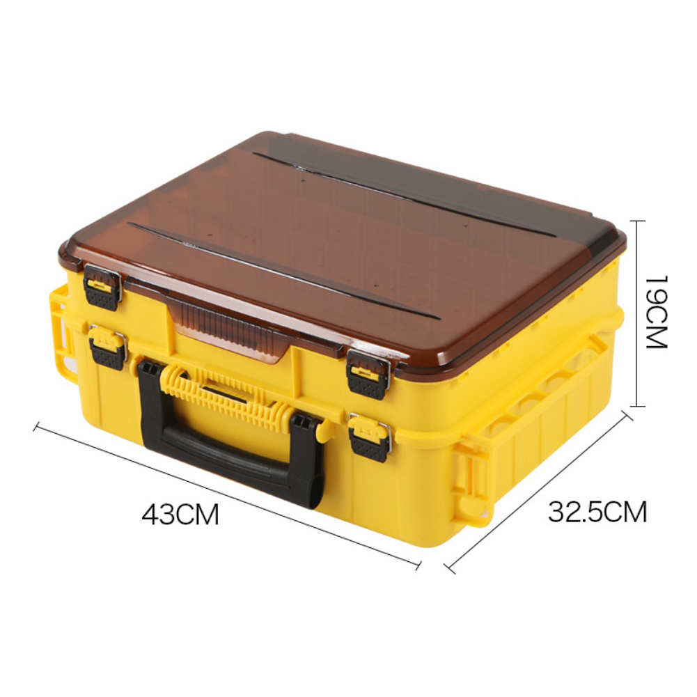 /Double /Layered /Handheld Fis - Fishing Lure Box ulasan dan harga