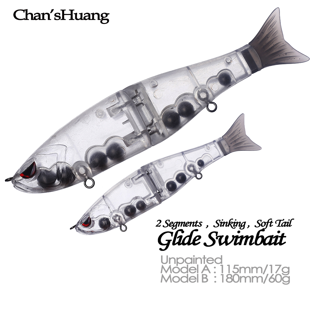 Chan’sHuang 5PCS Unpainted Bla - Fishing Lure Popper ulasan dan harga