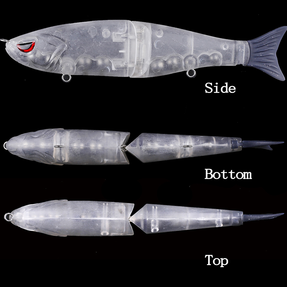 Chan’sHuang 5PCS Unpainted Bla - Fishing Lure Popper ulasan dan harga