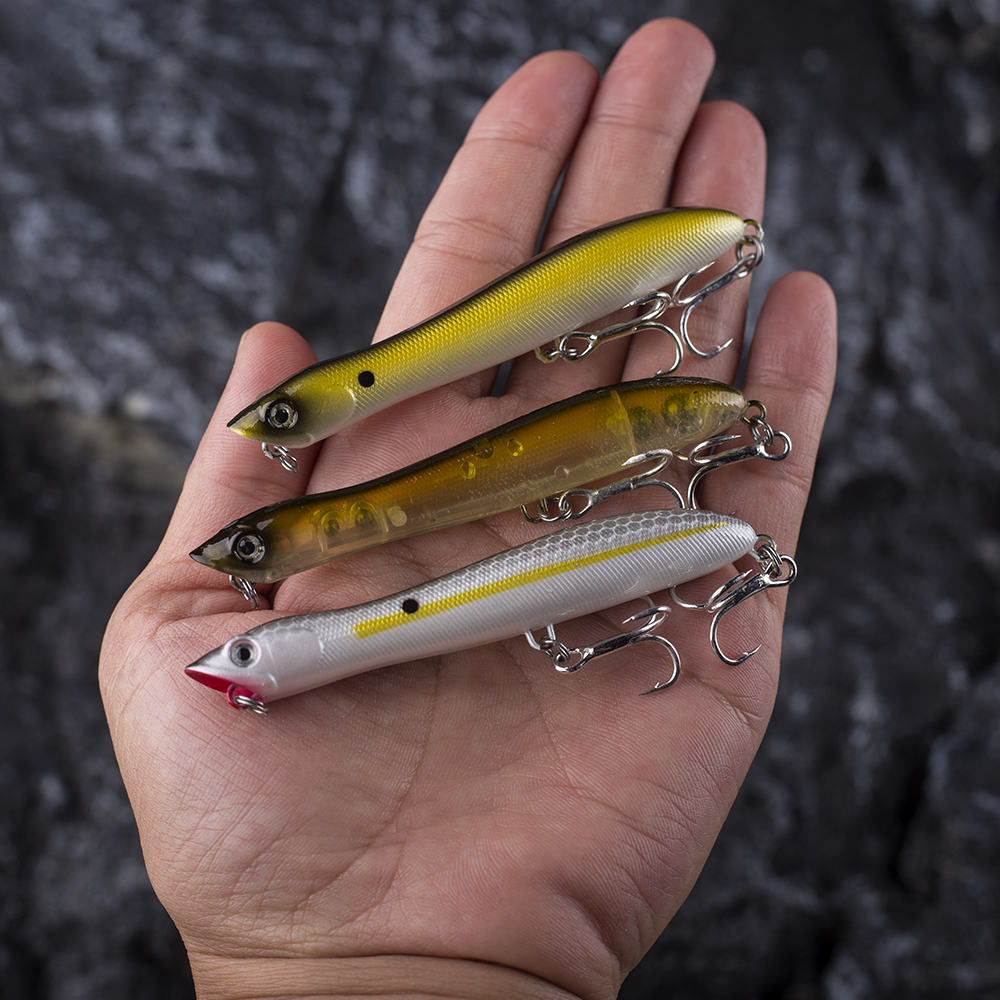 AYWFISH 8CM 6.2G Baby Popper F - Fishing Lure Popper ulasan dan harga