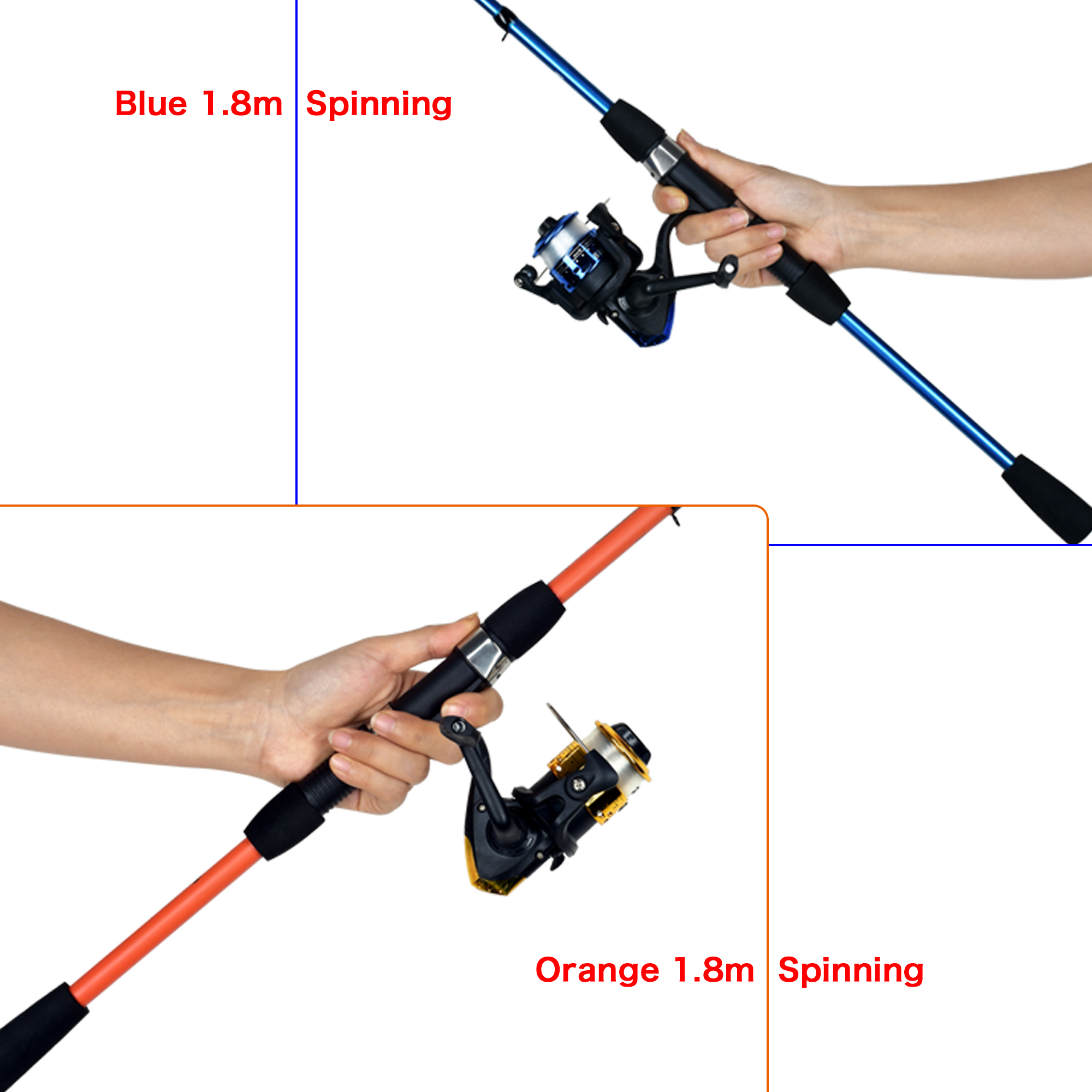 BIUTIFU Spinning Fishing Rod S - Fishing Lure Spinner ulasan dan harga