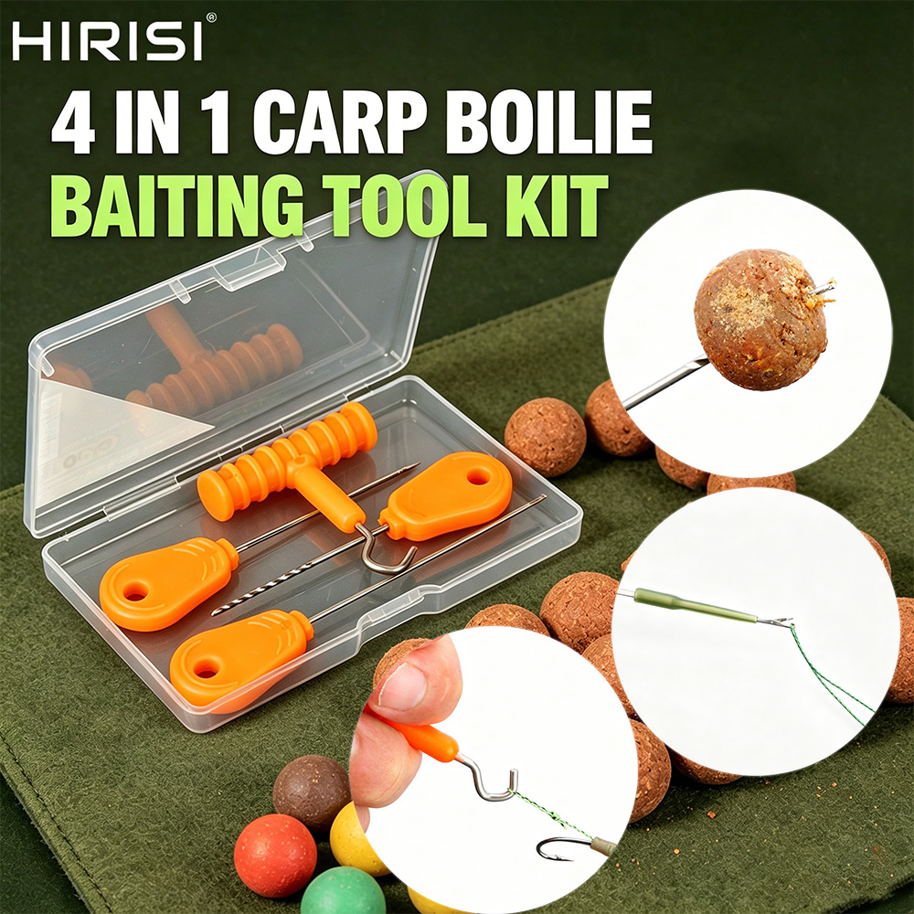 Hirisi BT06 4Pcs Carp Fishing  - Fishing Lure Box ulasan dan harga