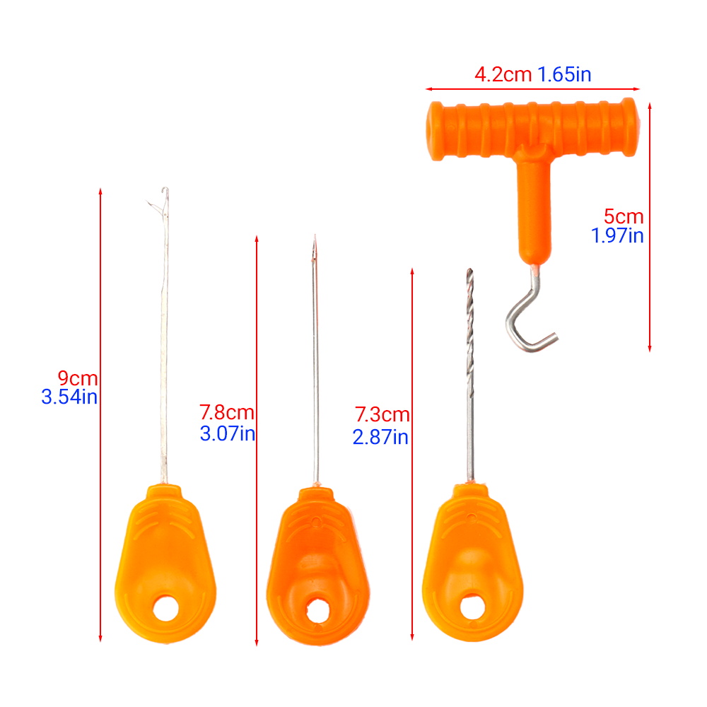 Hirisi BT06 4Pcs Carp Fishing  - Fishing Lure Box ulasan dan harga