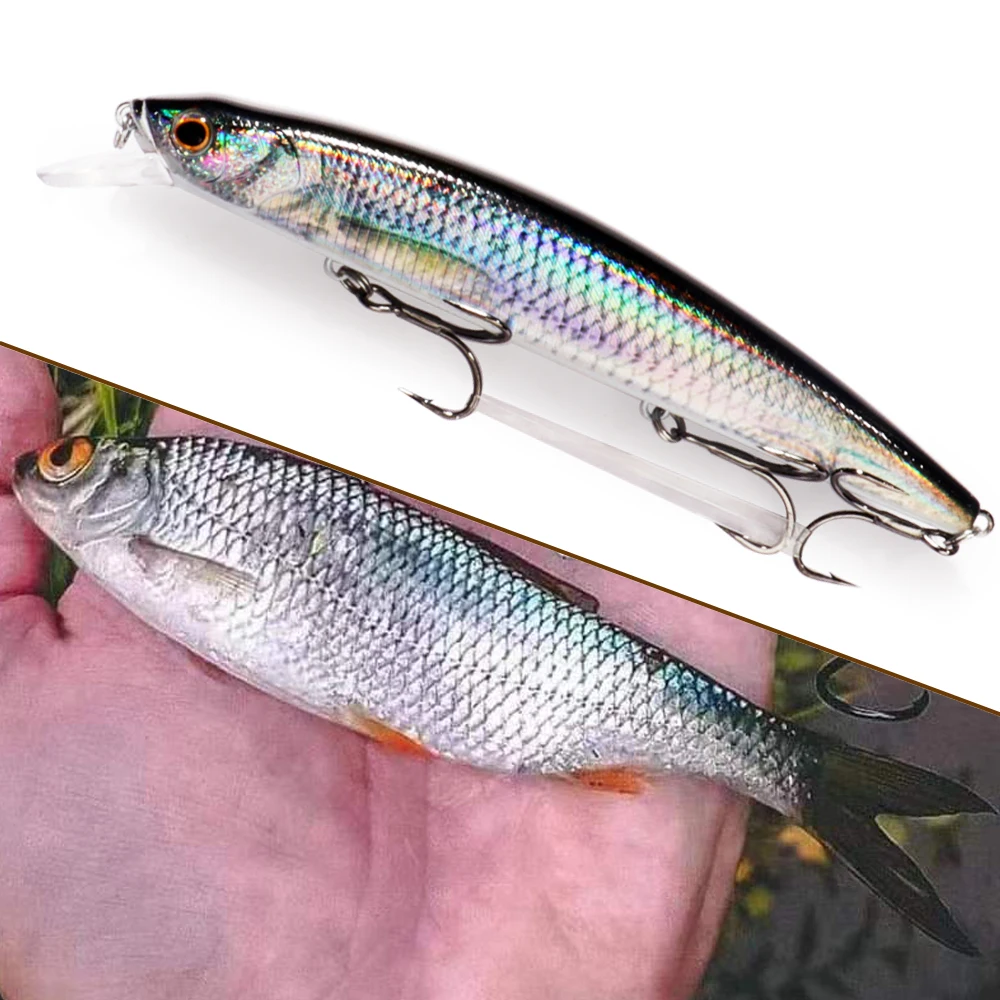 GOBAIT Floating Minnow 14cm 24 - Fishing Lure Buzzbait ulasan dan harga