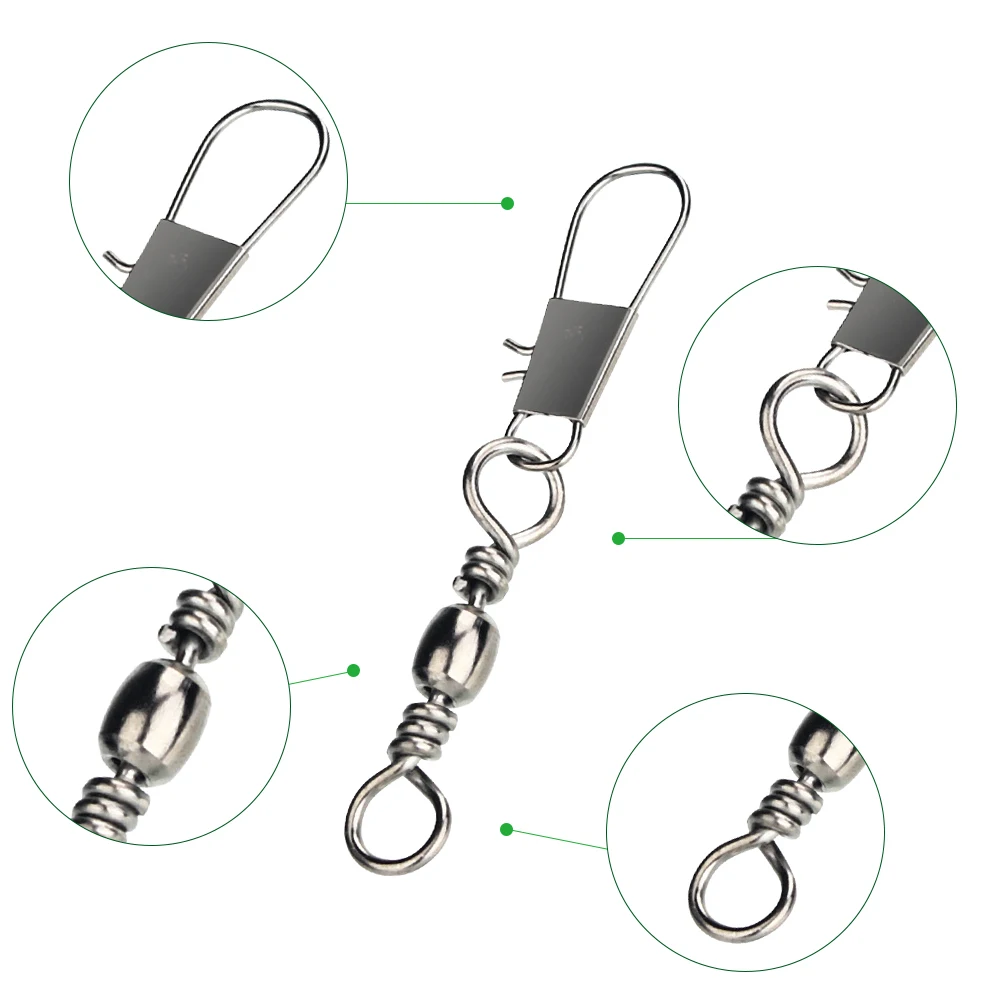 50pcs Carbon Steel Pike Fishin - Fishing Lure Accessories ulasan dan harga