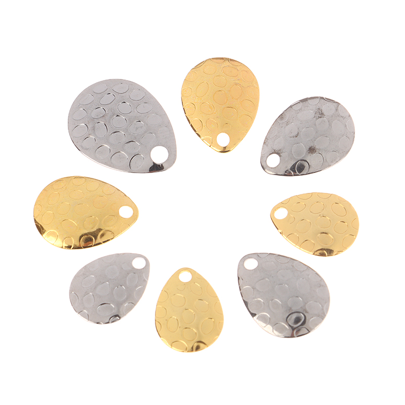 20Pcs Metal Waterdrops Shape F - Fishing Lure Spoon ulasan dan harga