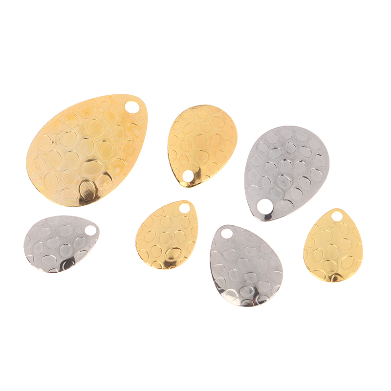 20Pcs Metal Waterdrops Shape F - Fishing Lure Spoon ulasan dan harga